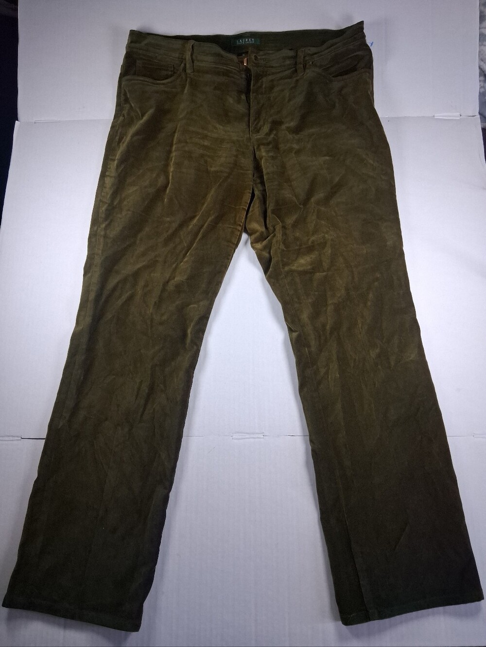 Ralph Lauren Felt style Casual Pants Women's Size 14 (Bin2)